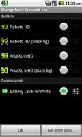 BN Pro Battery Level-White تصوير الشاشة 1
