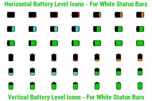 BN Pro Battery Level Icons capture d'écran 1