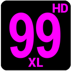 BN Pro ArialXL-b Neon HD Text أيقونة