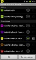 BN Pro ArialXL-b Neon HD Text تصوير الشاشة 1