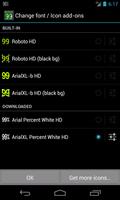 BN Pro Percent White HD Text الملصق