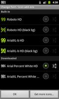 BN Pro Percent White HD Text تصوير الشاشة 1