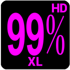 BN Pro PercentXL-b Neon HD Txt icône