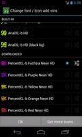 BN Pro PercentXL-b Neon HD Txt الملصق