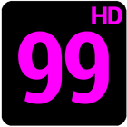 BN Pro Roboto-b Neon HD Text أيقونة