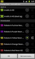 BN Pro Roboto-b Neon HD Text capture d'écran 1