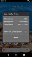 Battery Notifier BT  <Android9 capture d'écran 2