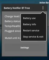 Battery Notifier BT  <Android9 تصوير الشاشة 3