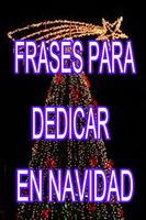 Frases Para Dedicar en Navidad 포스터