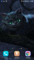 Cheshire Cat HD Live Wallpaper اسکرین شاٹ 2