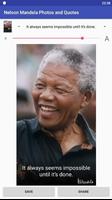 Nelson Mandela Photos & Quotes ポスター