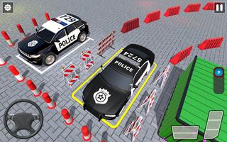 Car Games : Police Car Parking پوسٹر