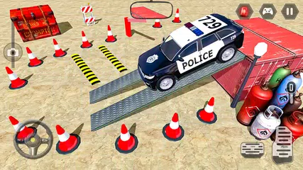download Police Car Parking : Car Games XAPK