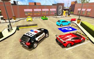 現代警察停車場3d汽車駕駛遊戲2021年 截圖 1