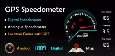 GPS Speedometer HUD Odometer