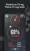 Drag racing HUD: Car performance 0-60 mph 1/4 mile screenshot 2