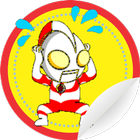 Ultraman Stickers for Whatsapp أيقونة