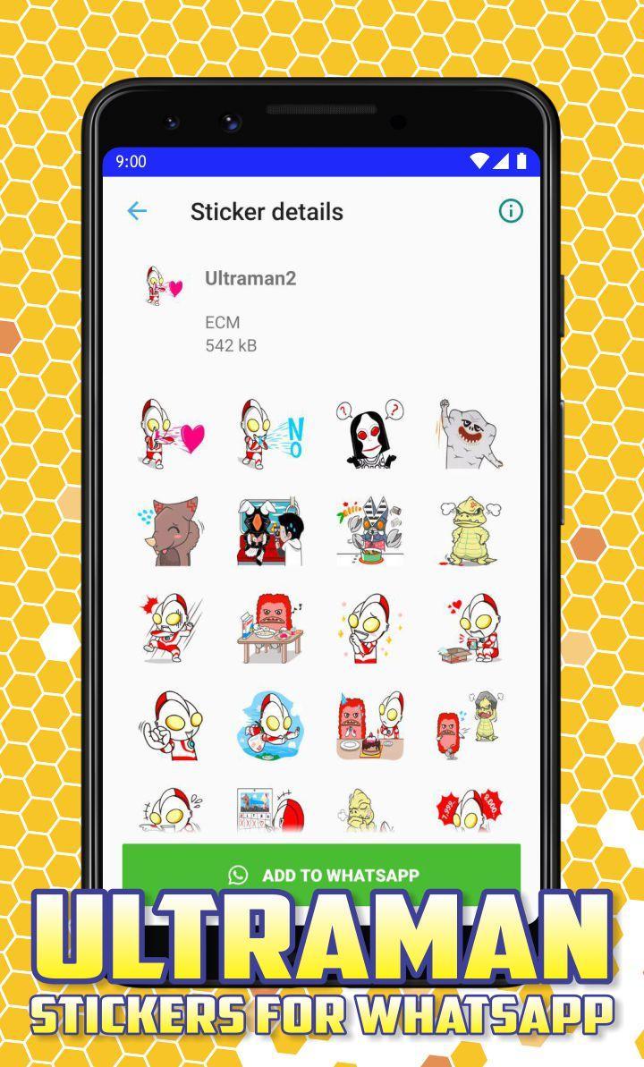 Ultraman Stickers For Whatsapp For Android Apk Download