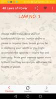 48 Laws of Power captura de pantalla 3