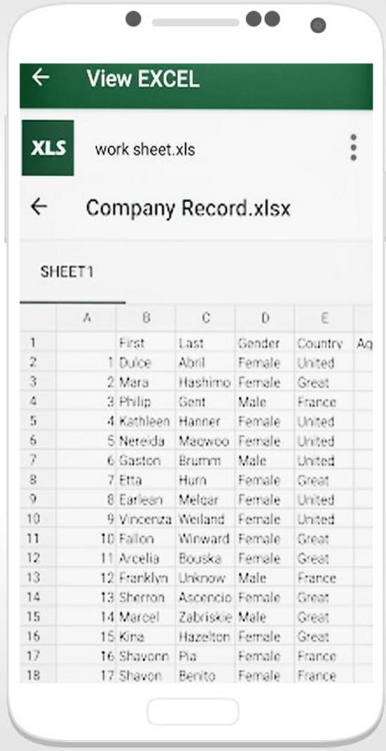 Xlsx File Reader For Android Apk Download