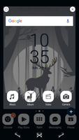 3 Schermata Reindeer In The Forest Xperia Theme