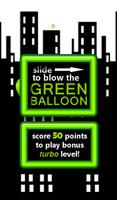 The Green Balloon Plakat