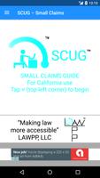 SCUG - Small Claims Guide - (C الملصق