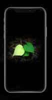 Green Leaf HD Wallpaper Plakat