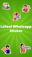 Latest Sticker For - WhatsApp تصوير الشاشة 1