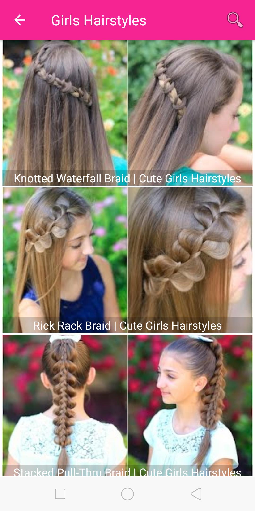 Latest Girls Hairstyles : Best Hair Styling Tips APK pour Android  Télécharger