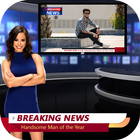 Breaking News Photo Maker Prank:Media Photo Editor 圖標