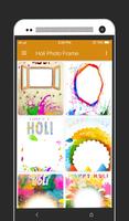 Happy Holi Photo Frame 2019 Affiche