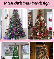 Christmas Tree Design الملصق