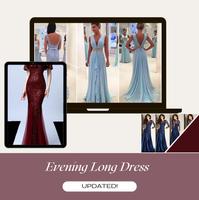 Latest Evening Long Dress capture d'écran 3