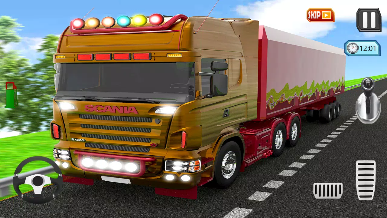 يورو أوروبا شاحنة القيادة: 3D النقل البضائع سيم for Android - APK Download
