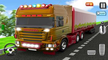 Euro Europe Truck Driving: 3D Transport Cargo Sim poster