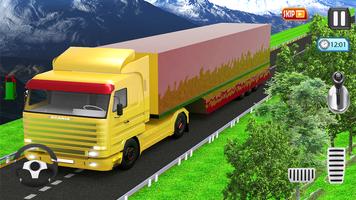 Euro Europe Truck Driving: 3D Transport Cargo Sim syot layar 2