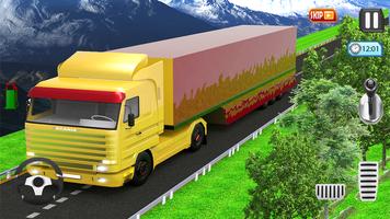 Euro Europe Truck Driving: 3D Transport Cargo Sim screenshot 2