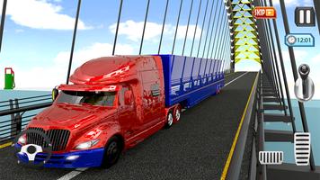 Euro Europe Truck Driving: 3D Transport Cargo Sim syot layar 3