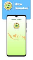 Simulasi CAT BKN โปสเตอร์