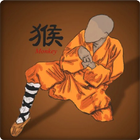 entrenar el movimiento de Kung Fu icono