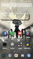 Animated Crack Glass Launcher Theme syot layar 3