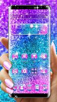 Shining Sparkle Glitter Theme Affiche