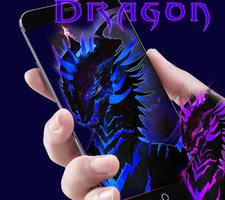 Azul Dragão Tema Blue Dragon live wallpaper imagem de tela 3