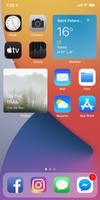 IPhone Launcher ภาพหน้าจอ 2