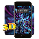 3D Ripple Neon Flower Launcher APK