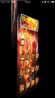 3D Flame Fire Skull Launcher T capture d'écran 1