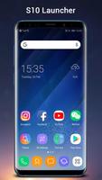 SO S10 Launcher for Galaxy S,  S10/S9/S8 Theme الملصق