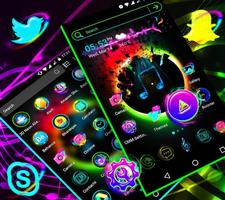 Music Launcher Theme تصوير الشاشة 2