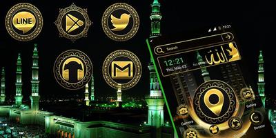 برنامه‌نما Makka Madina Launcher Theme عکس از صفحه